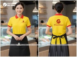 áo đồng phục quán cà phê