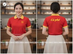 áo đồng phục quán trà sữa
