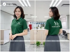 áo thun đồng phục có cổ