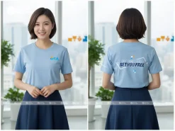 cơ sở may áo thun đồng phục