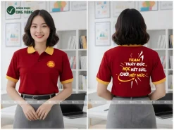 đặt may áo thun đồng phục