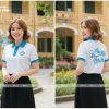 đồng phục họp lớp màu trắng