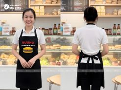 in tạp dề theo yêu cầu