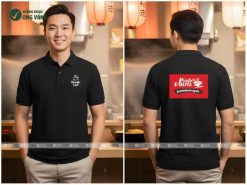 mẫu áo đồng phục quán cà phê