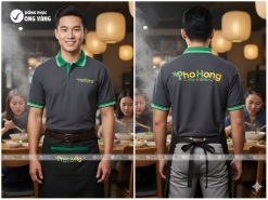 mẫu áo nhân viên nhà hàng