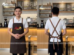 tạp dề màu đen