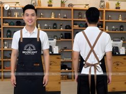 tạp dề quán cafe