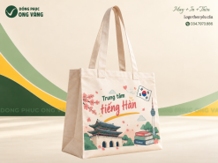 Túi Vải Trung tâm Tiếng Hàn