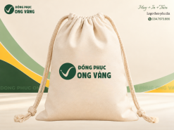 Túi Canvas rút Ong Vàng