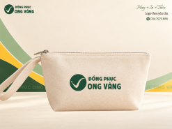 Túi đựng mỹ phẩm Ong Vàng