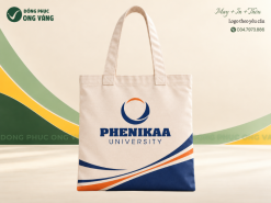 Túi Canvas Quà tặng ĐH Phenikaa