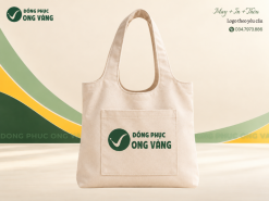 Túi vải tay nải Ong vàng