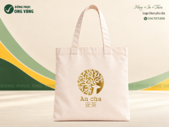 Túi Canvas Trà Sữa An Cha